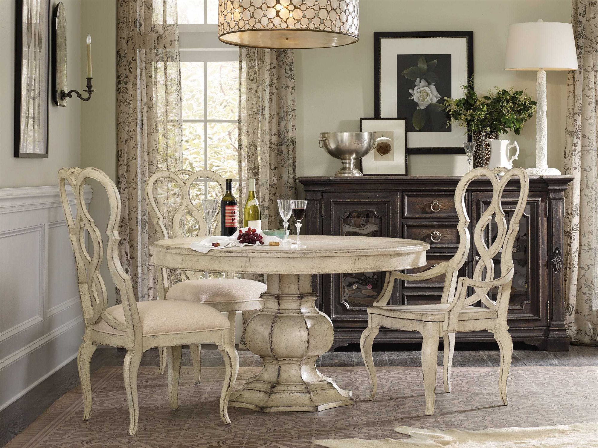 hooker dining room set