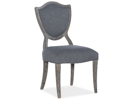 Hooker Furniture Beaumont Hardwood Gray Upholstered Side Dining Chair