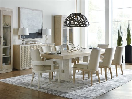 Hooker Furniture Cascade Oak Wood Dining Room Set