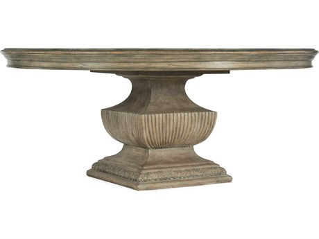Hooker Furniture Castella Round Wood Antique Slate Dining Table