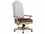 Hooker Furniture Rhapsody Brown Upholstered Adjustable Swivel Tilt Executive Desk Chair  HOO507030220