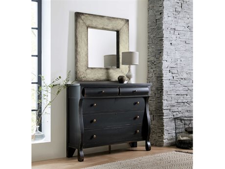 Hooker Furniture Ciao Bella 5-Drawers Black Cedar Wood Dresser
