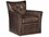 Hooker Furniture Conner Swivel 31" Blue Leather Club Chair  HOOCC503SW039