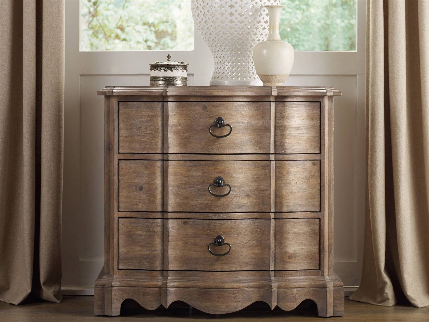Furniture Corsica Light Wood 32 W X 18 D Rectangular Furniture Corsica Light Wood 32 W X 18 D Rectangular Nightstand
