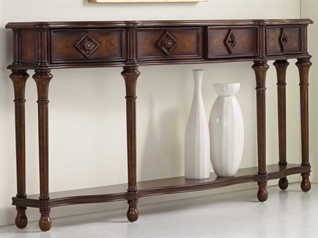 12 inch console table with drawers