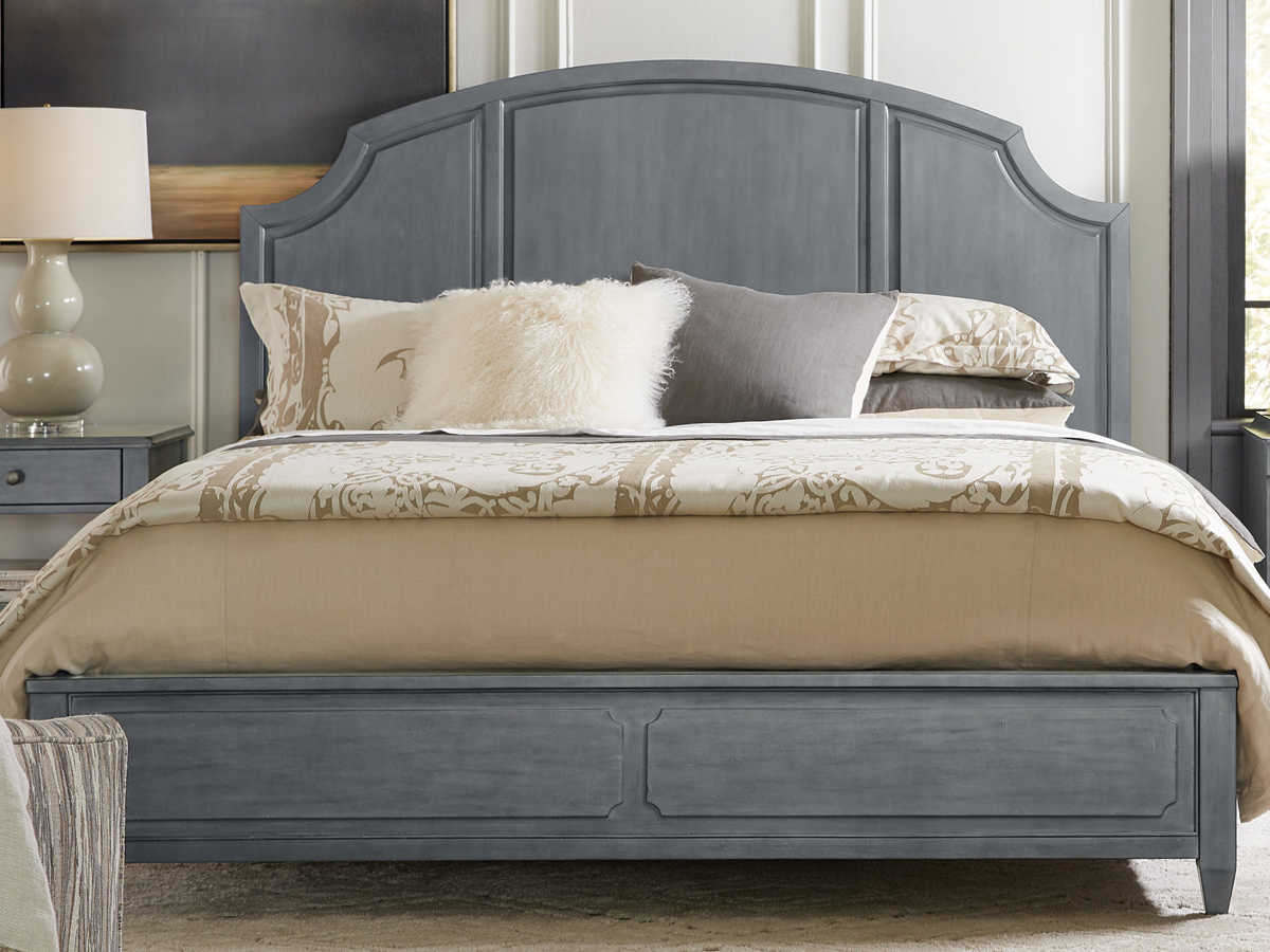Hooker Furniture Hamilton Gray King Panel Bed HOO577090266GRY