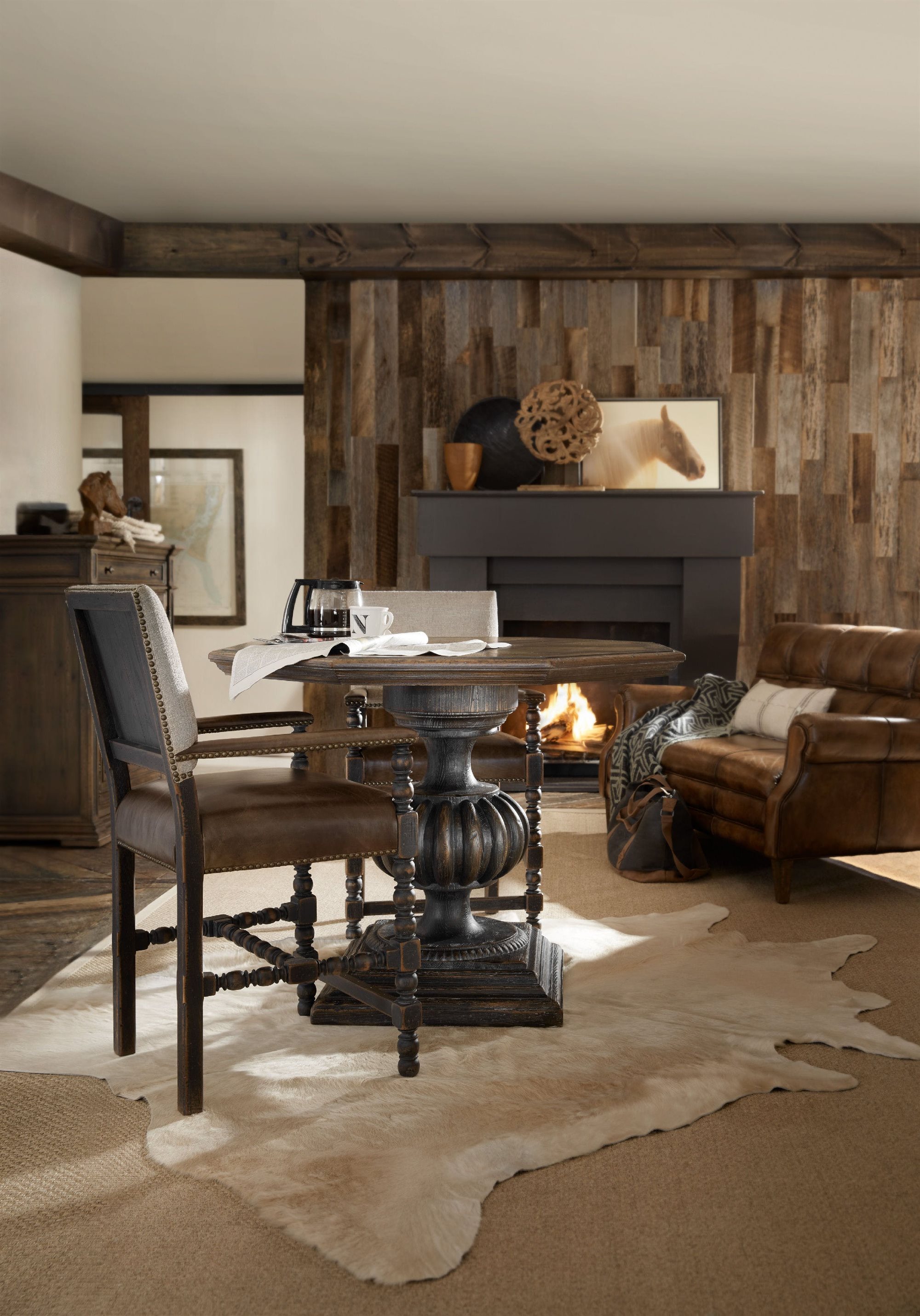 Hooker Furniture Hill Country Dining Room Set HOO596050009MULTISET1