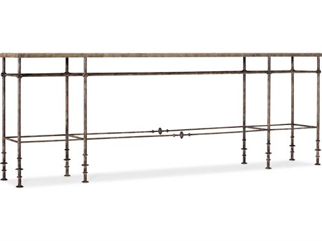 Hooker Furniture La Grange St James Rectangular Stone Black Console Table