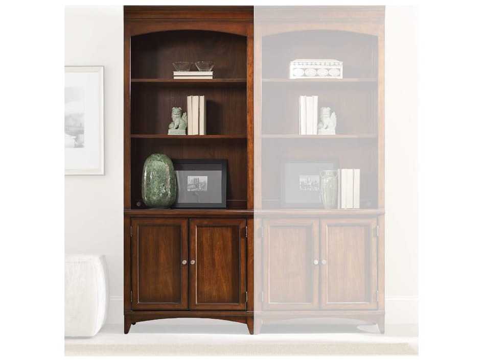 Hooker Furniture Latitude Dark Wood Bunching Bookcase | HOO516710445