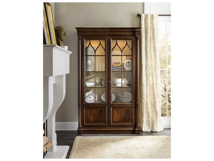 Hooker Furniture Leesburg Rich Traditional Mahogany China Cabinets