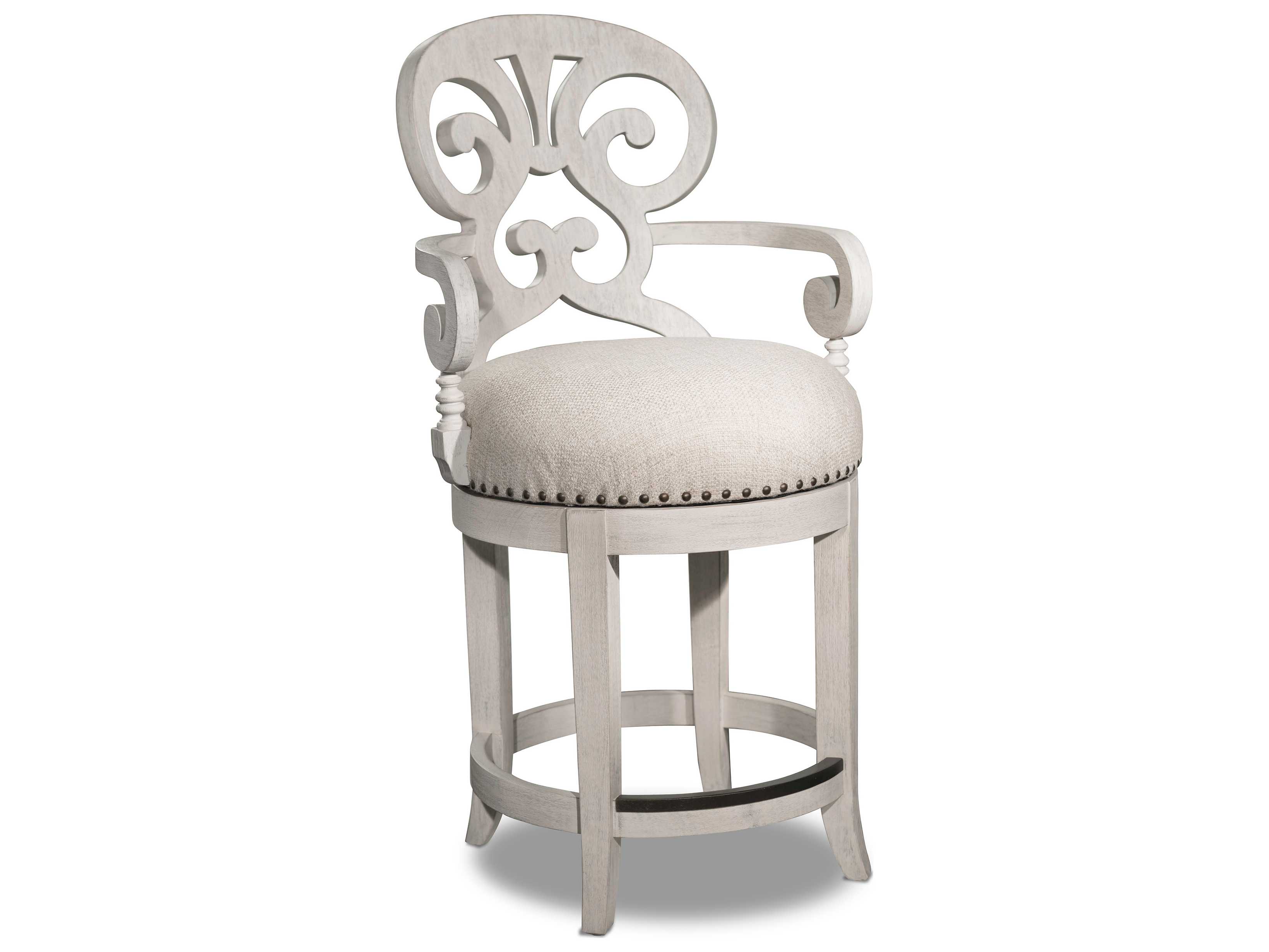 hooker furniture mimosa sunset point hatteras white counter stool