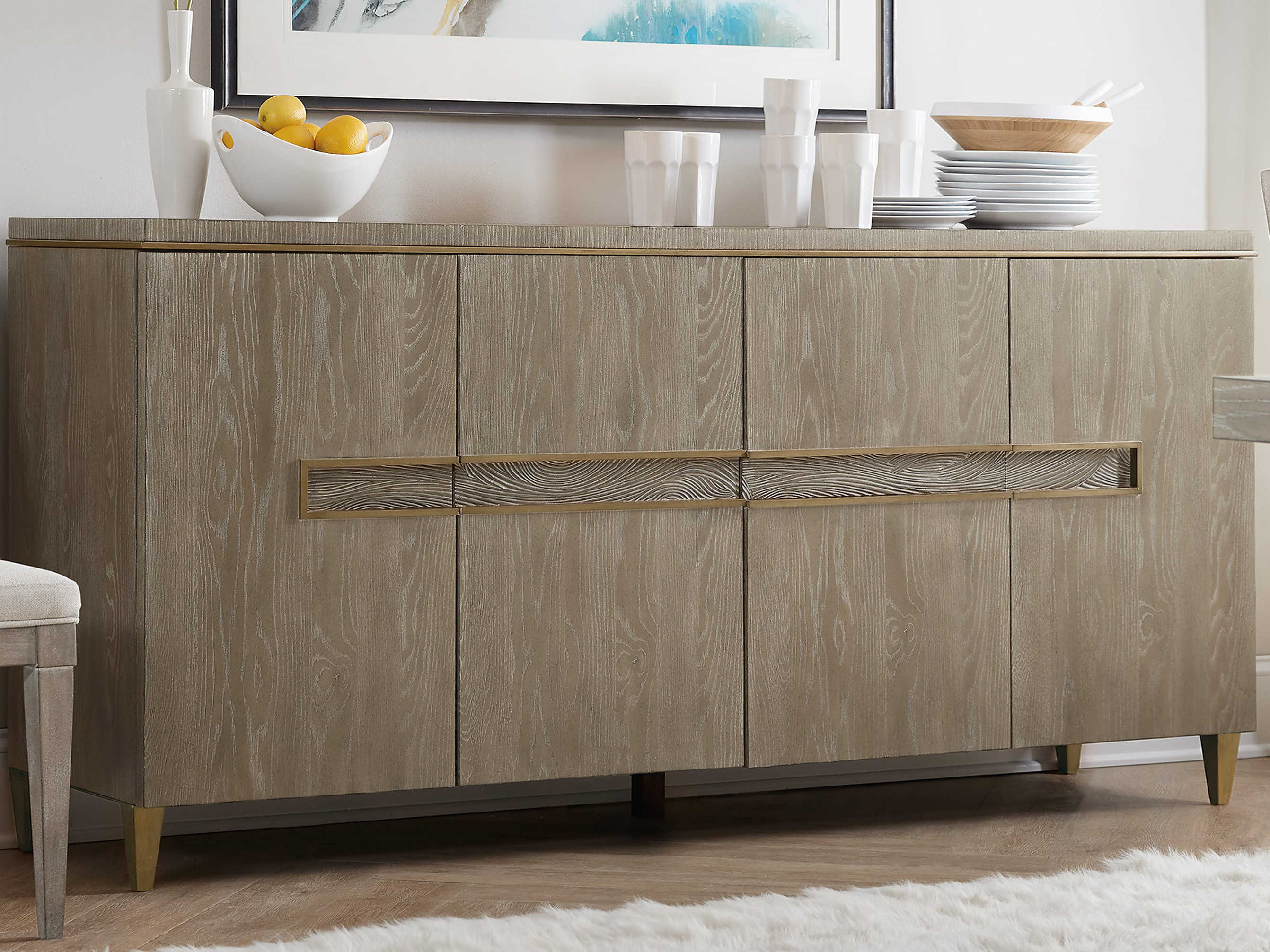 Furniture Pacifica Light Wood Buffet Furniture Pacifica Light Wood Buffet