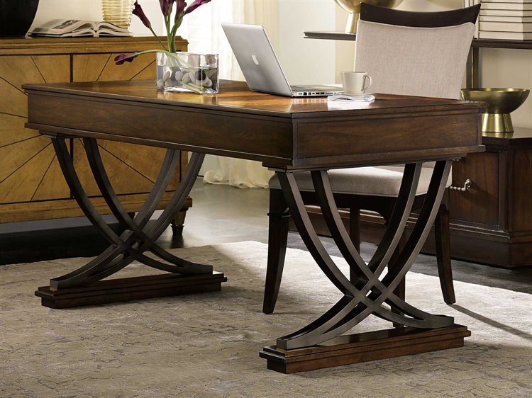 Furniture Palisade Dark Wood 60 L X 30 W Rectangular Writing Desk