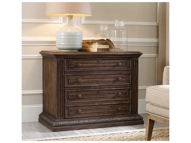Hooker Furniture Rhapsody Rustic Walnut Lateral File Cabinet