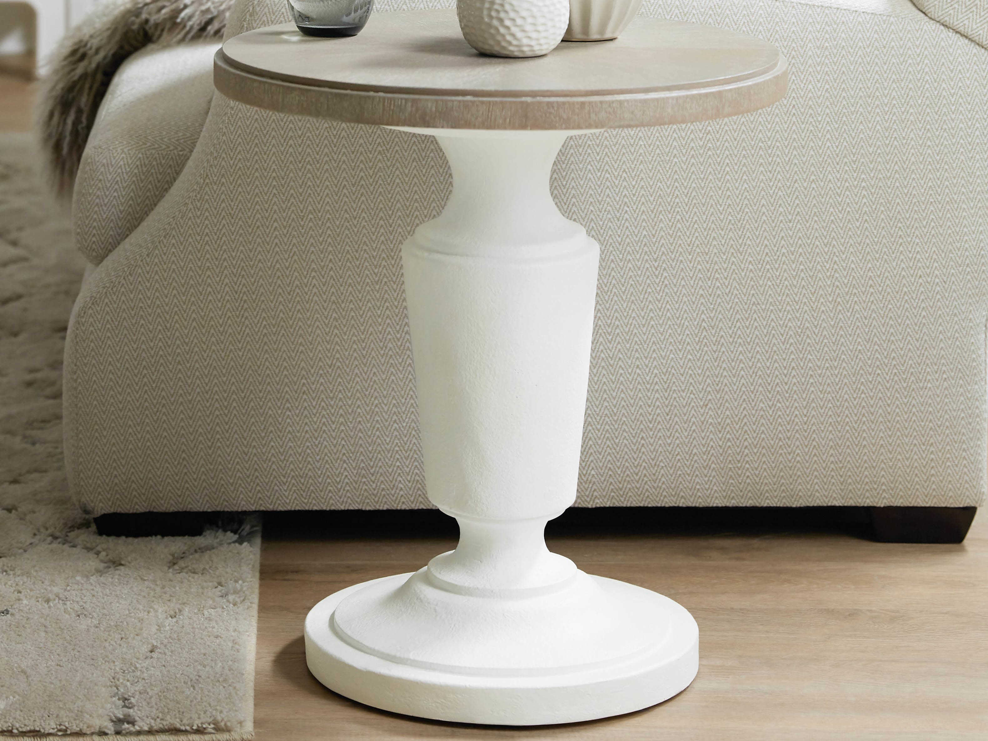 Furniture Modern Romance Taupe Grey Opaque Textured White 22 Wide Round Pedestal Table Furniture Modern Romance Taupe Grey Opaque Textured White 22 Wide Round Pedestal Table