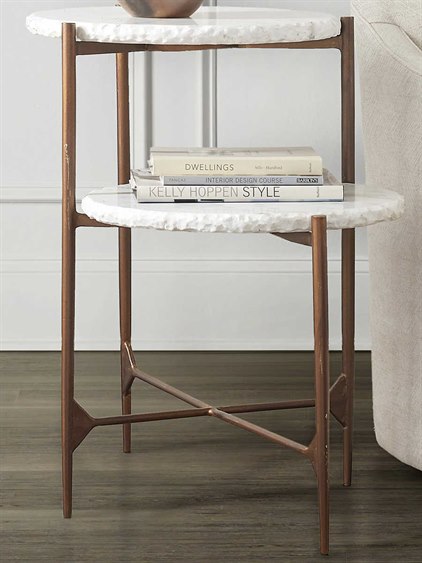 skinny end table with cup holders