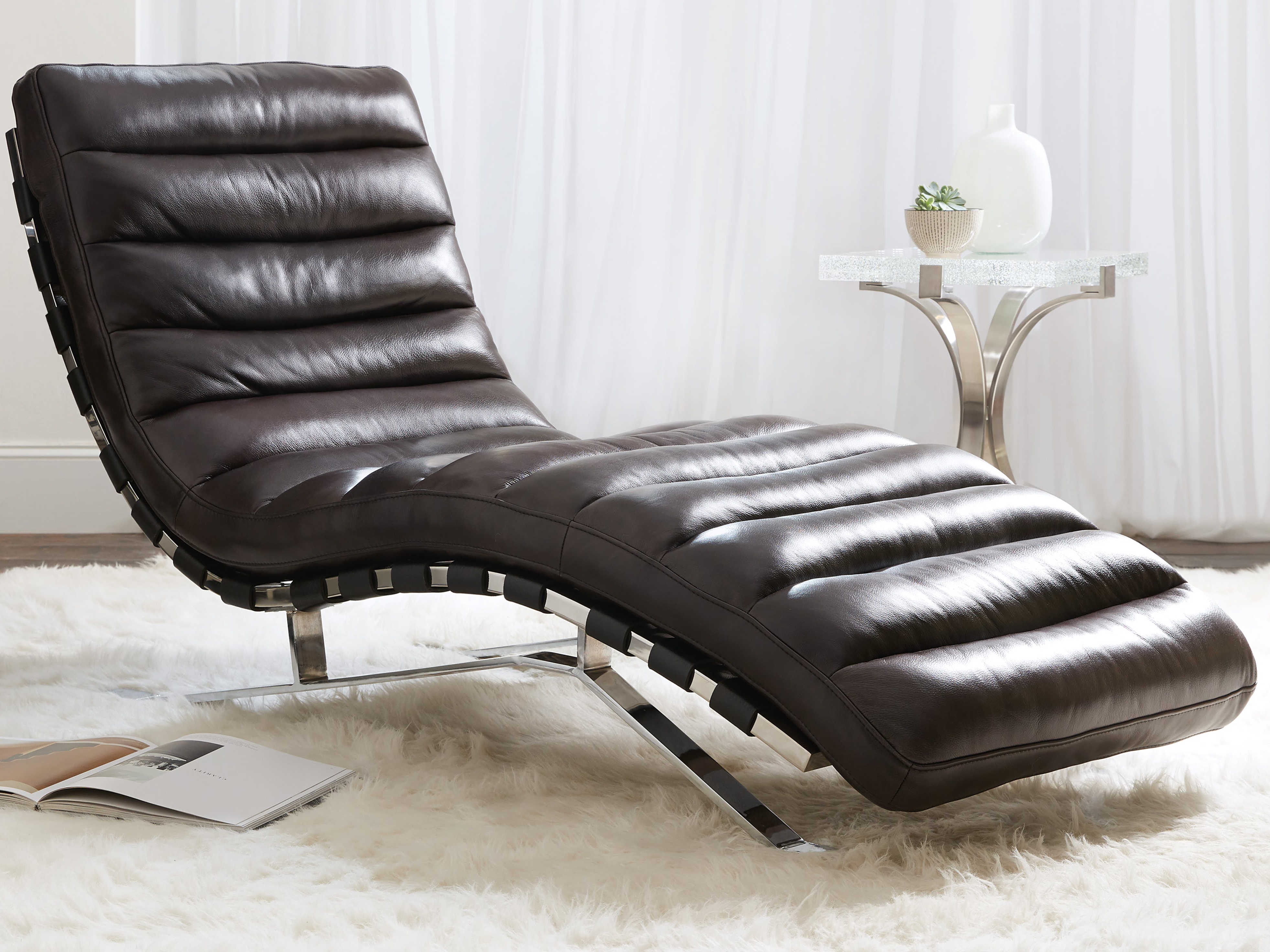 Hooker Furniture  Legendary Graphite Caddock Chaise  Lounge 