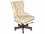 Hooker Furniture Alfresco Al Fresco Baca Tufted Gray Leather Adjustable Swivel Tilt Executive Desk Chair  HOOEC379096