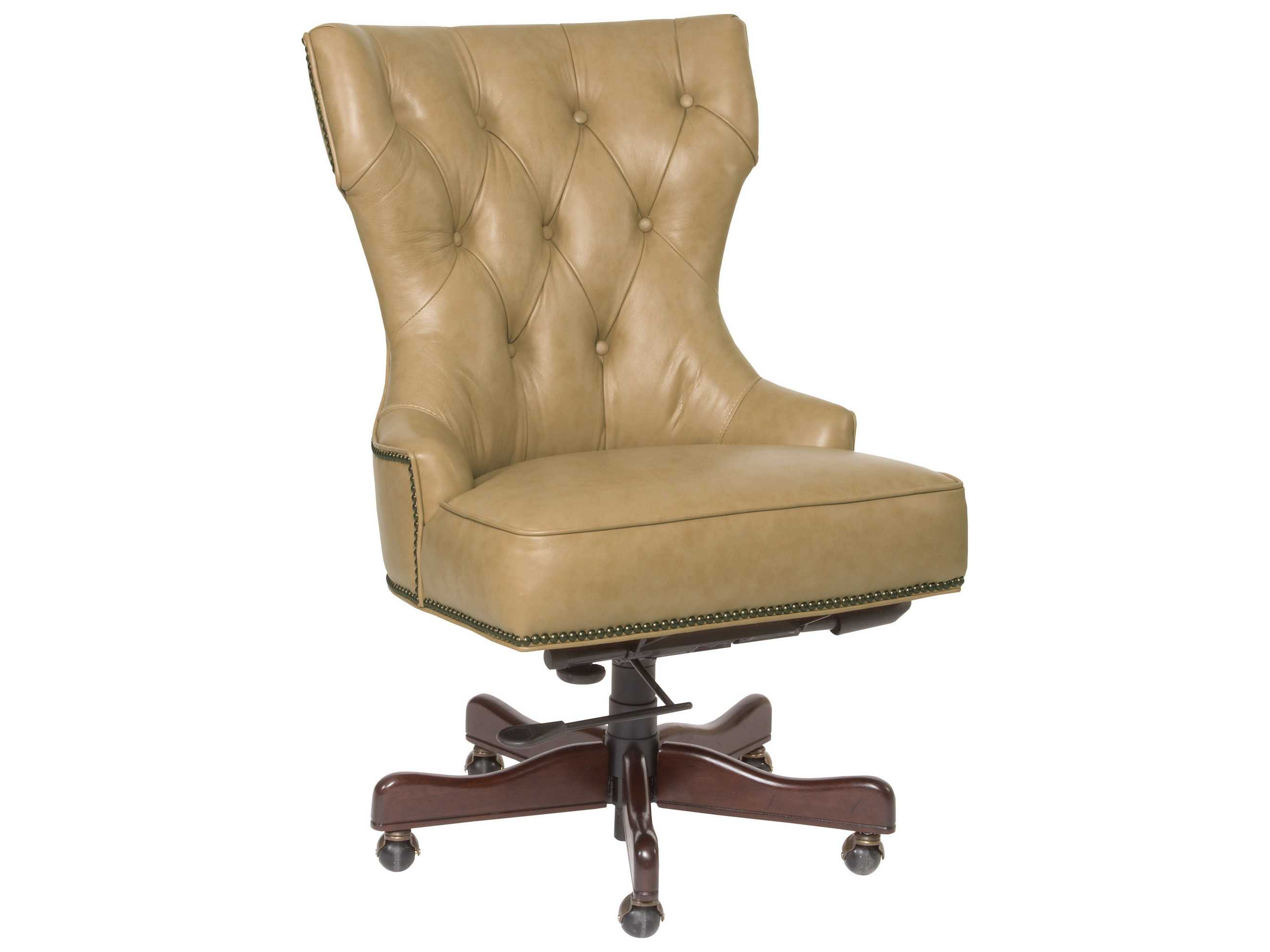 Hooker Furniture Surreal Jarry Dark Wood Executive Chair | HOOEC379083
