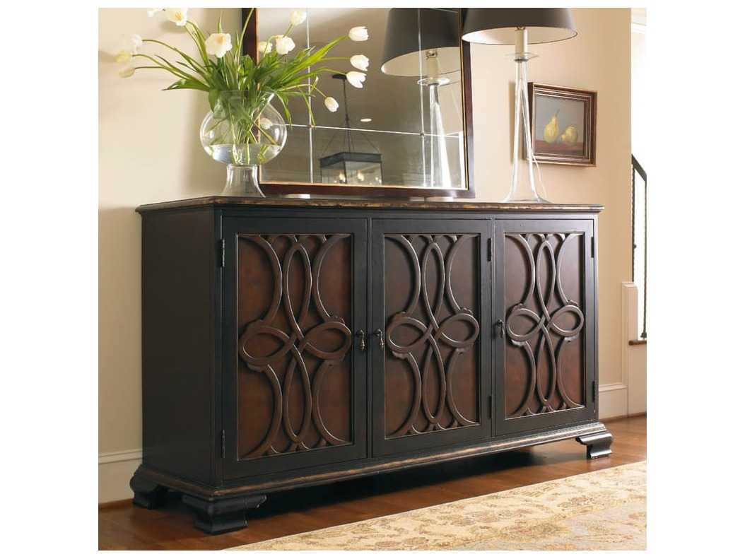 W Rectangular Two Tone Credenza Buffet Hoo510385001