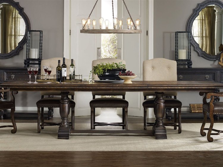 Furniture Treviso Dark Macchiato 81 L X 44 W Rectangular Dining Table