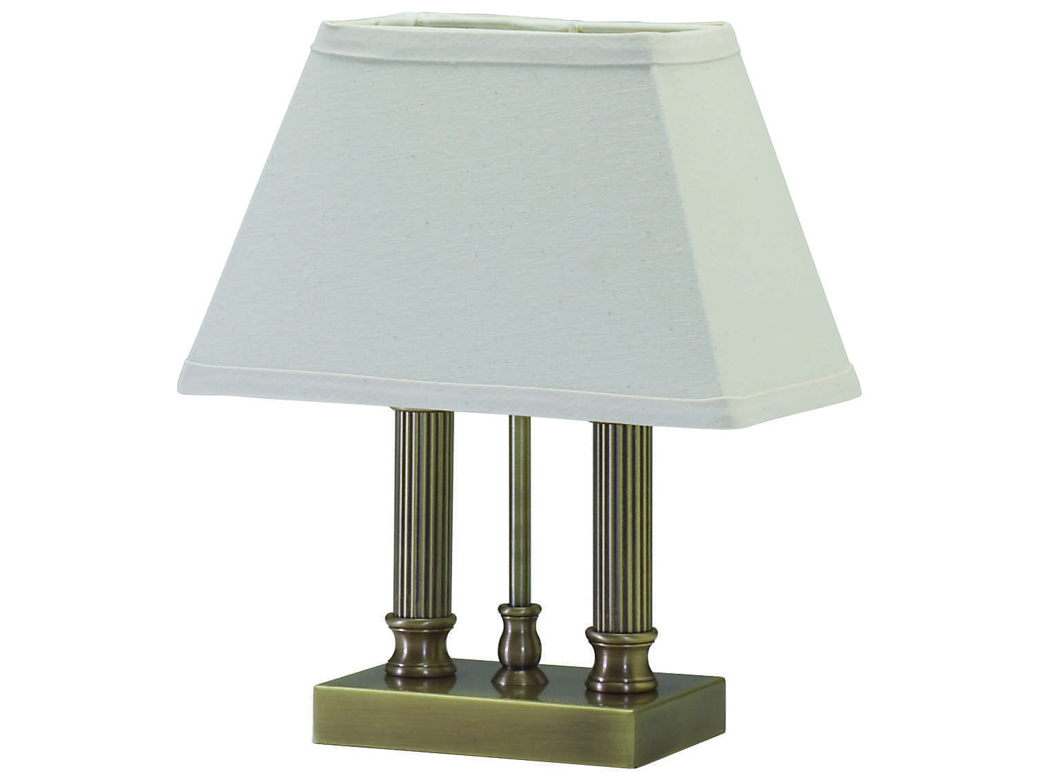 House of Troy Coach Antique Brass Table Lamp HTCH876AB