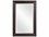 Howard Elliott George 24 x 36 Rectangular Brown Wall Mirror  HE53049
