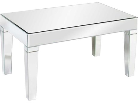 Howard Elliott Leo Rectangular Glass Coffee Table