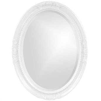 Howard Elliott Queen Ann White Wall Mirror