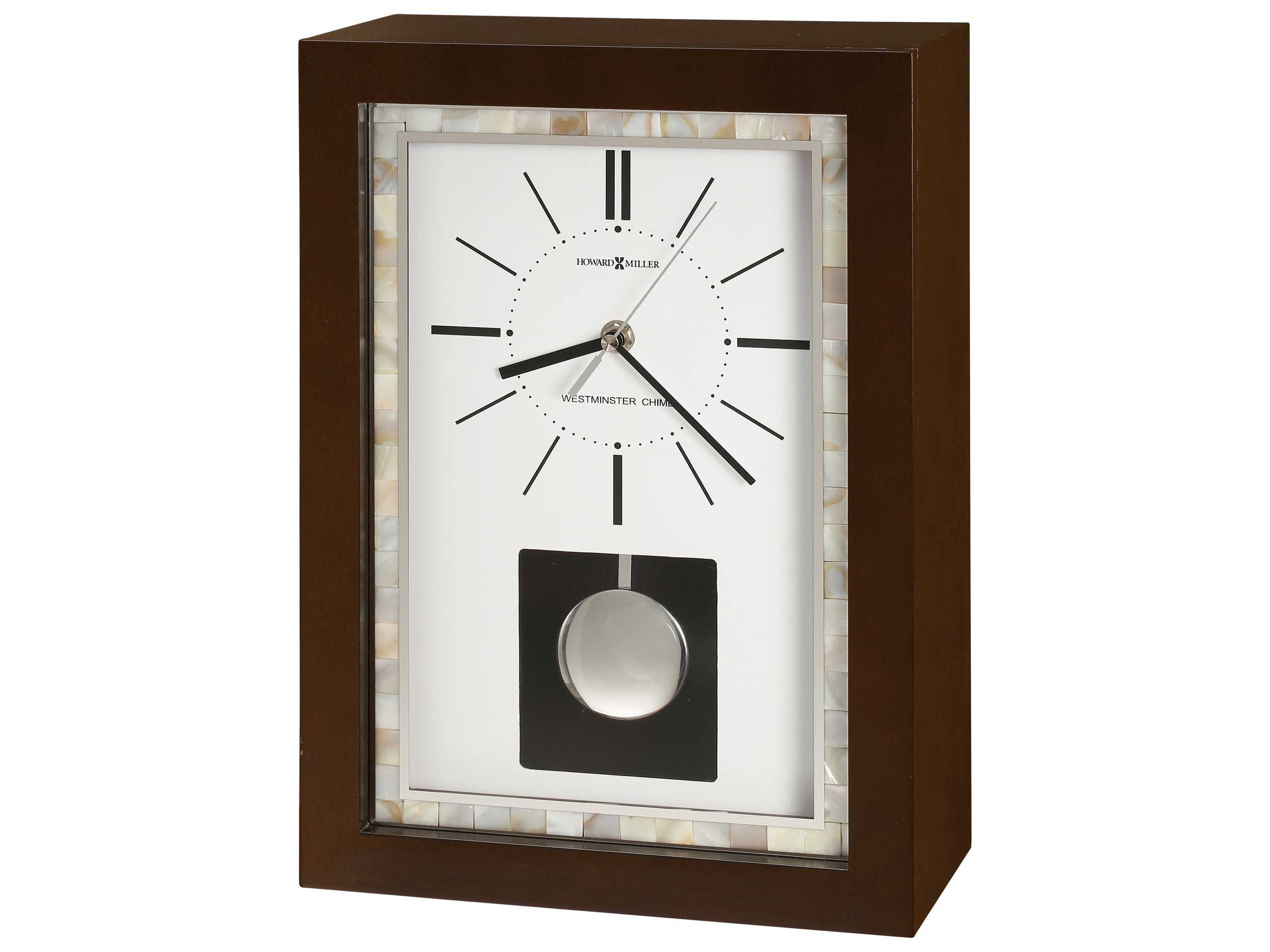 Howard Miller Holden Mantel Espresso Clock HOW635186