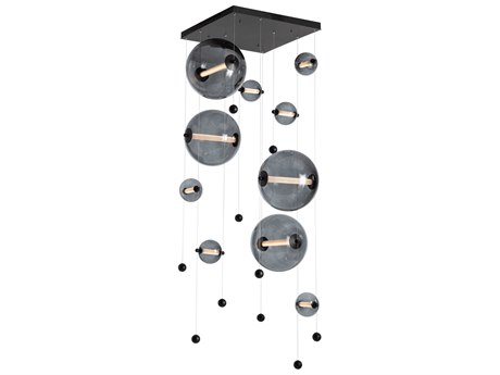 Hubbardton Forge Abacus 10-Light Glass LED Globe Pendant