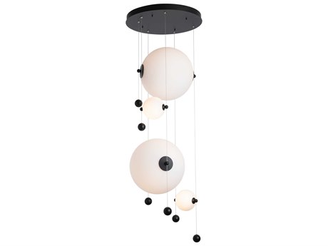 Hubbardton Forge Abacus 4-Light Glass LED Globe Pendant