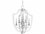 Hudson Valley Arietta 21" Wide 8-Light Aged Brass Clear Glass Candelabra Chandelier  HV6520AGB