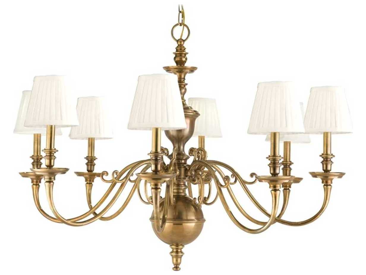 Hudson Valley Lighting Charleston Aged Brass 8 36'' Wide Medium