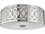 Hudson Valley Lighting Genesee Aged Brass 3-light 17'' Wide Glass Flush Mount  HV4317AGB
