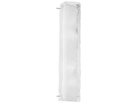 Hudson Valley Hines 4-Light Polished Nickel Glass Wall Sconce