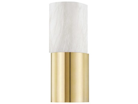 Hudson Valley Jamesport 1-Light Aged Brass LED Wall Sconce