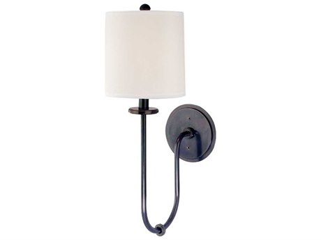 Hudson Valley Jericho 1-Light Old Bronze Off White Wall Sconce