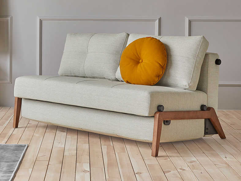 innovation living splitback sofa bed black
