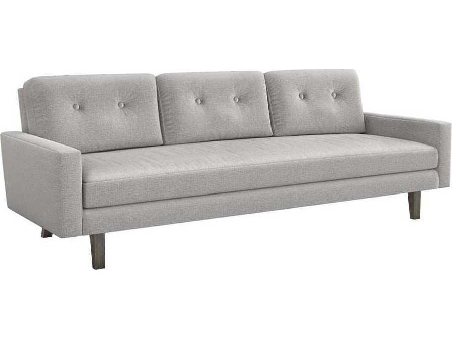Interlude Home Pure Grey/ Vintage Grey Sofa Couch IL1990006