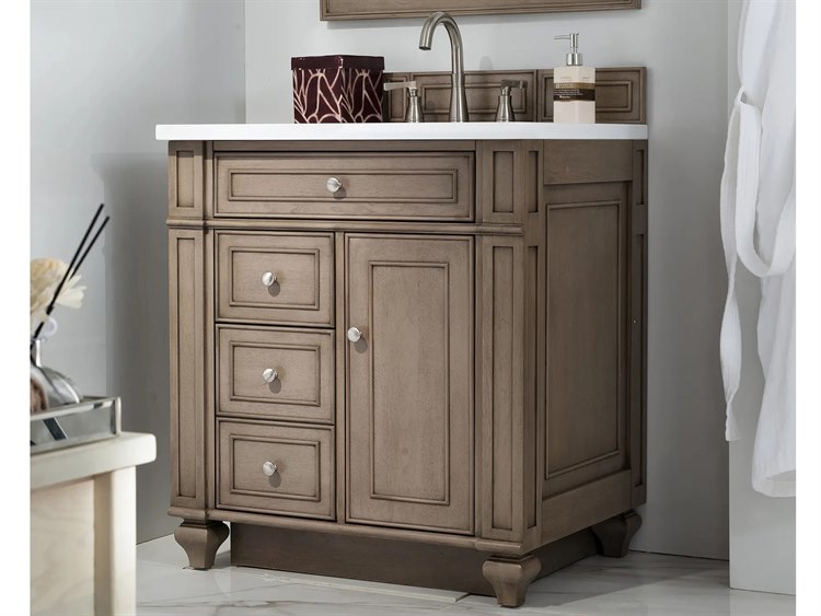 James Martin Furniture Bristol Whitewashed Walnut 30 Wide Single Vanity Js157v30ww - 72 Bristol Whitewashed Walnut Double Bathroom Vanity James Martin Furniture Bristol Whitewashed Walnut 30 Wide Single Vanity Js157v30ww - 72 Bristol Whitewashed Walnut Double Bathroom Vanity