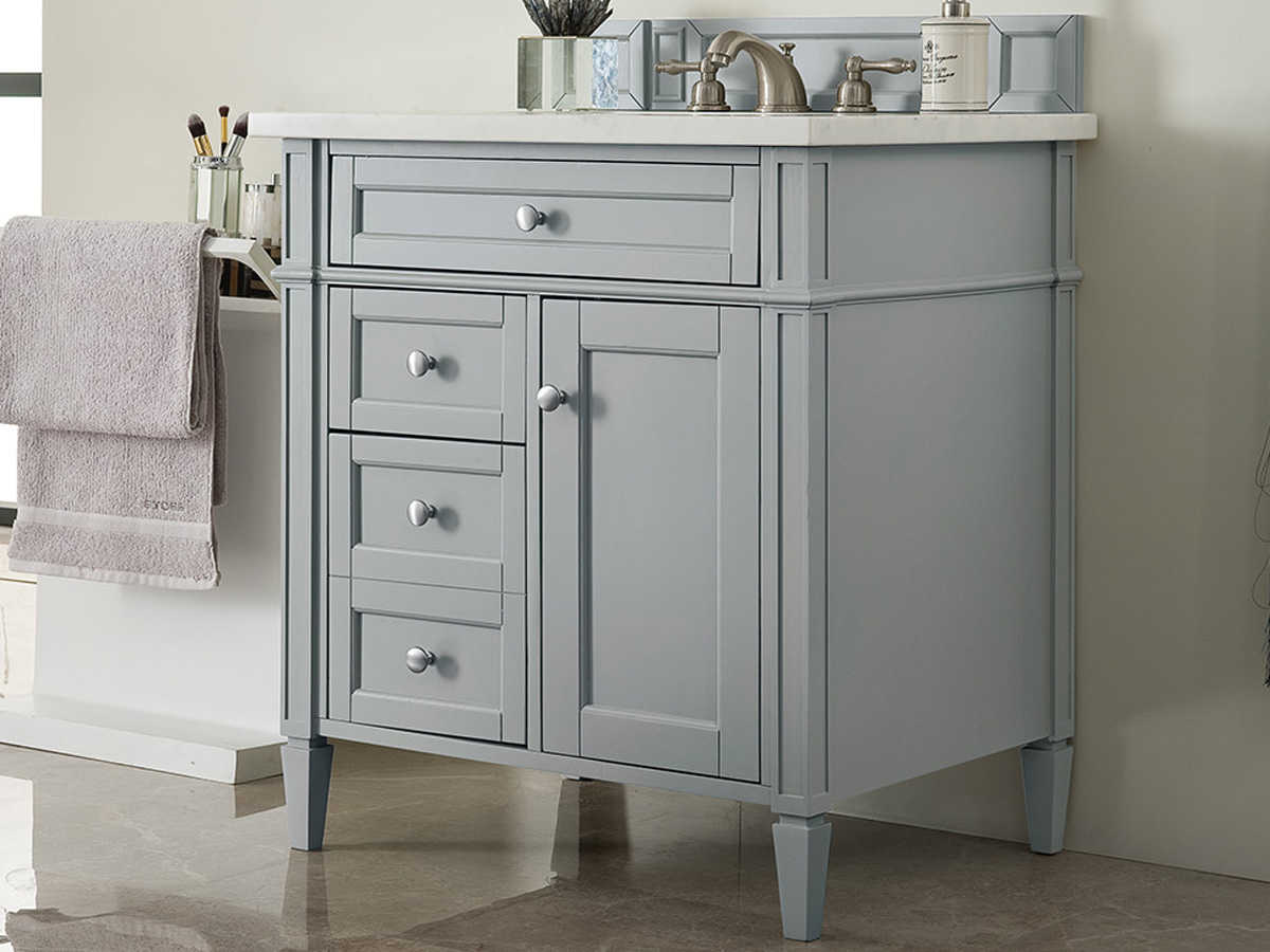 James Martin Brittany Urban Gray 30'' Single Vanity | JS650V30UGR