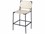 Jamie Young Asher Leather Upholstered Grey Counter Stool  JYC20ASHECSDG