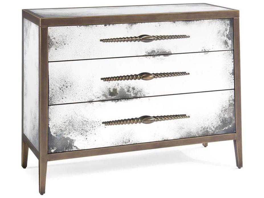 John Richard Rio White 54 X 21 Large Three Drawer Dresser