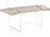 John Richard Loftus Accent Clear Secretary Desk  JREUR020291