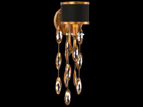John Richard Black Tie Crystal Wall Sconce John Richard Black Tie Crystal Wall Sconce