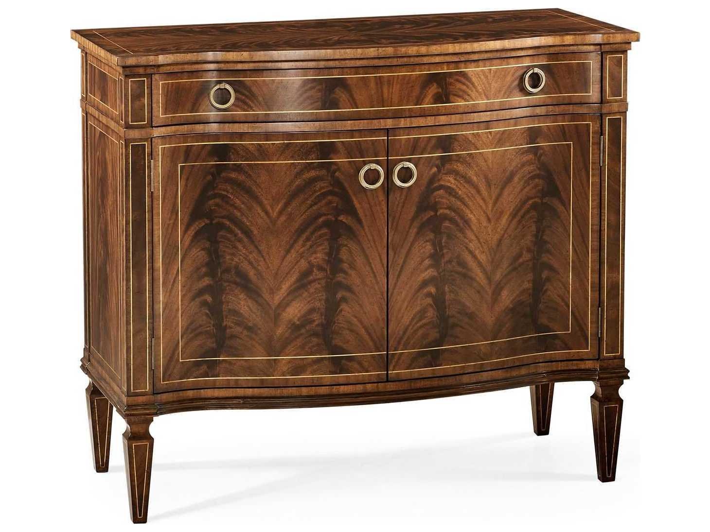 Jonathan Charles Buckingham Medium Antique Mahogany Console