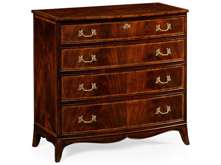 Jonathan Charles Buckingham Medium Antique Mahogany Chest