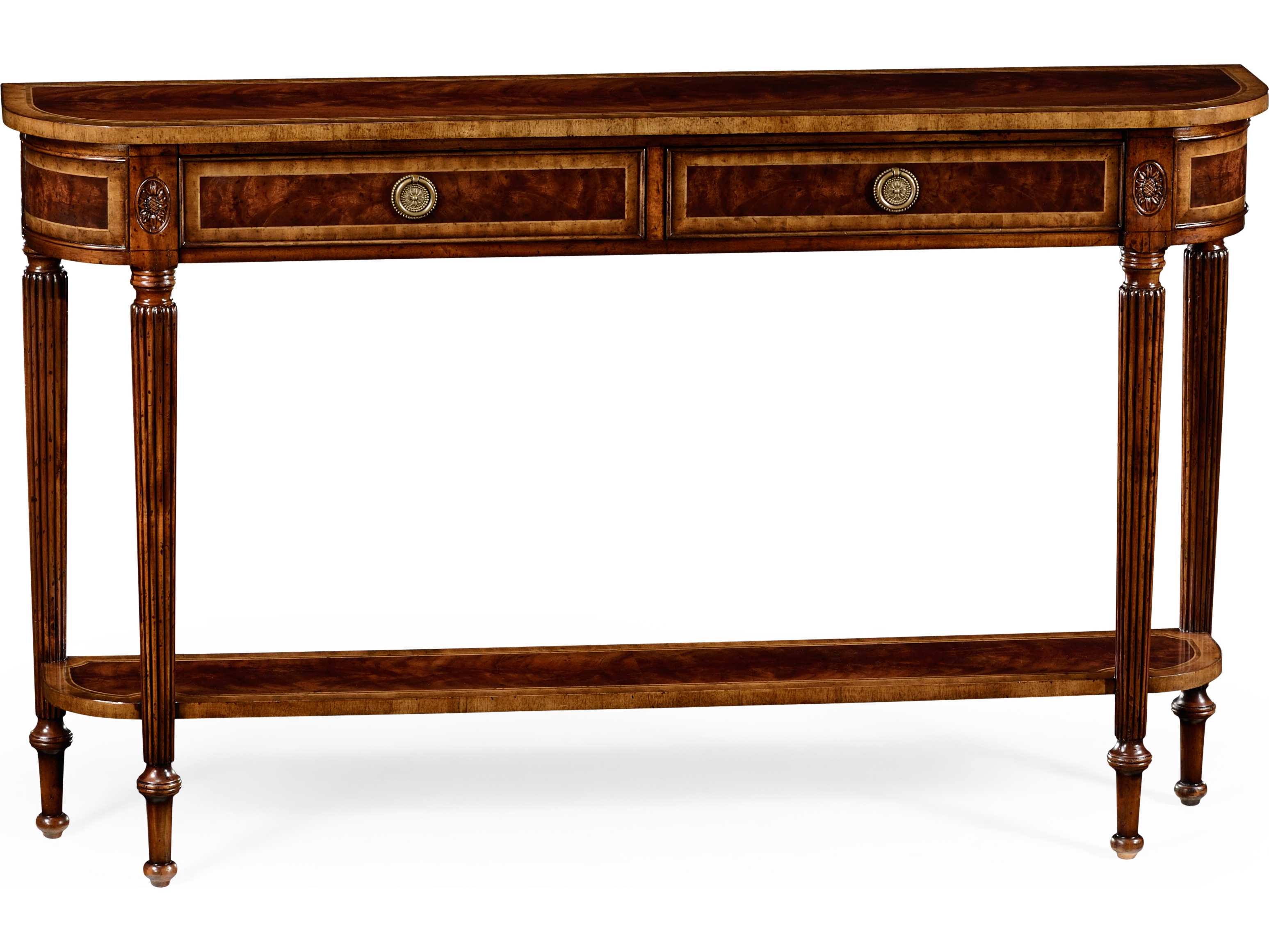 Jonathan Charles Buckingham Medium Antique Mahogany 54 x 11 Rectangular