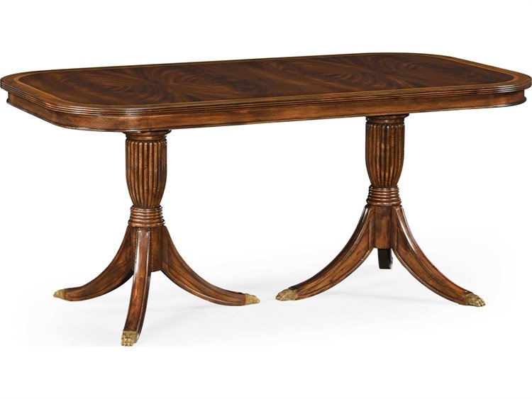 Jonathan Charles Buckingham Medium Antique Mahogany 65 x 35.5